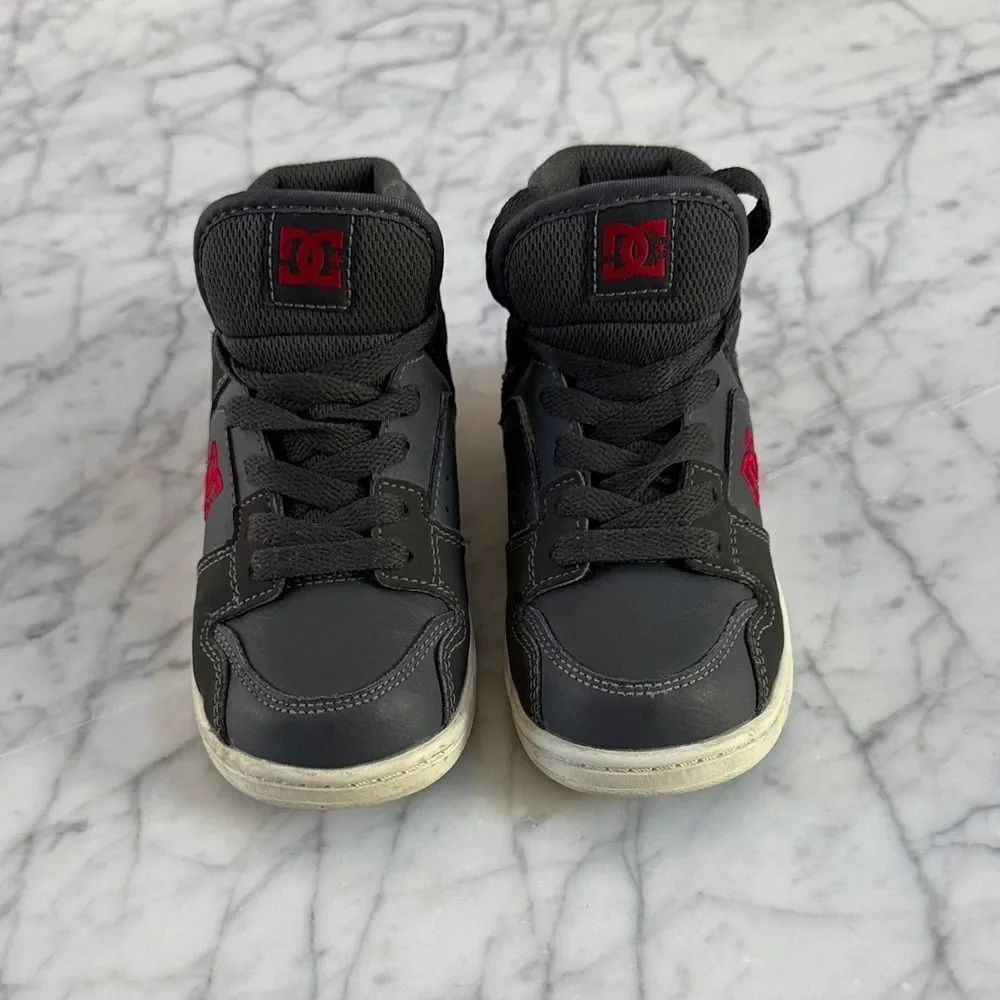 DC Toddlers Gray Spark High RS High Top Size 9